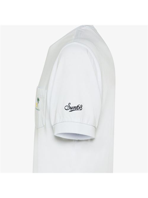 t-shirt embroidery s/s SUN 68 | T3610501